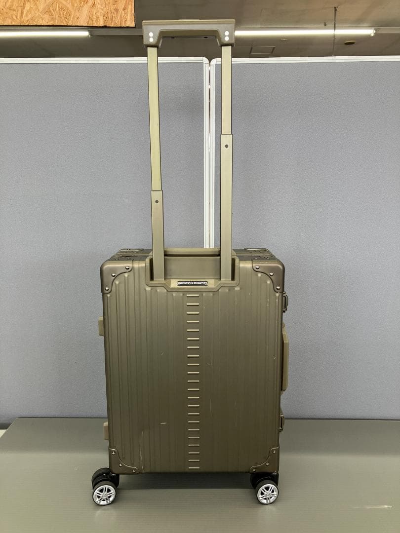 スーツケース トラベルキャリー NEOKEEPR アルミフレームタイプ カーキ