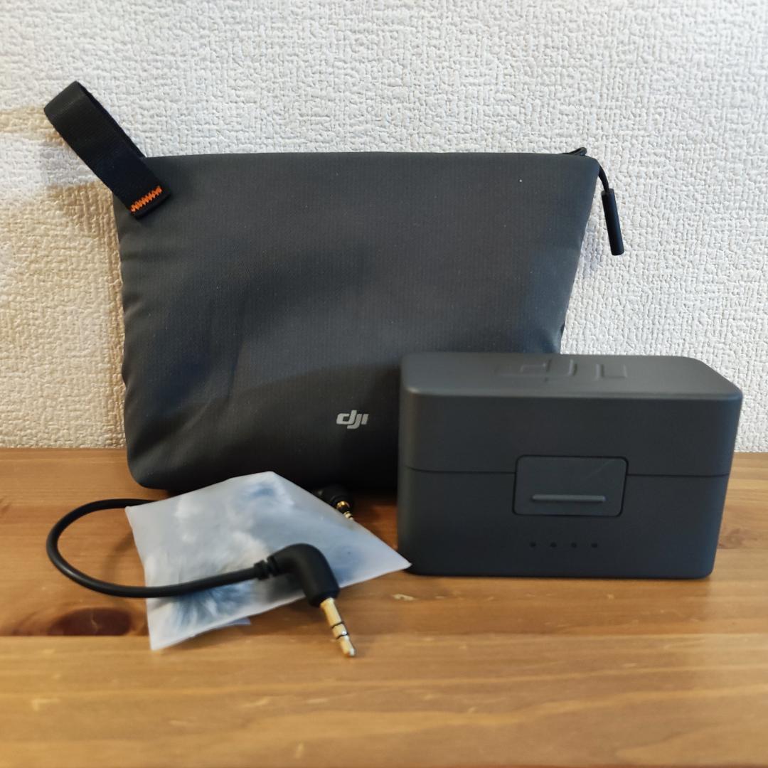 DJI mic mini　（2 TX + 1 RX + 充電ケース）