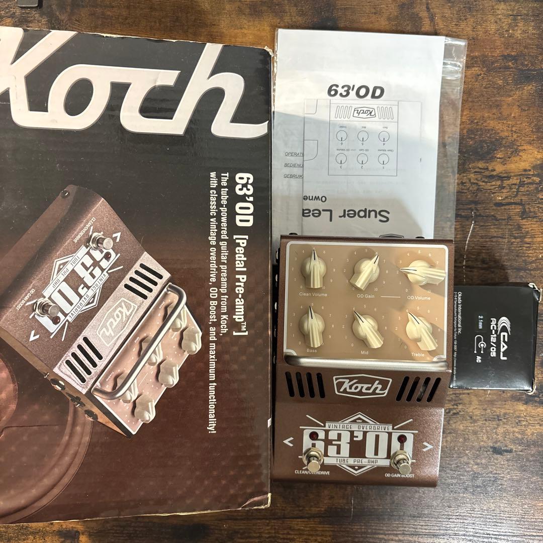 Koch 63’OD チューブプリアンプ