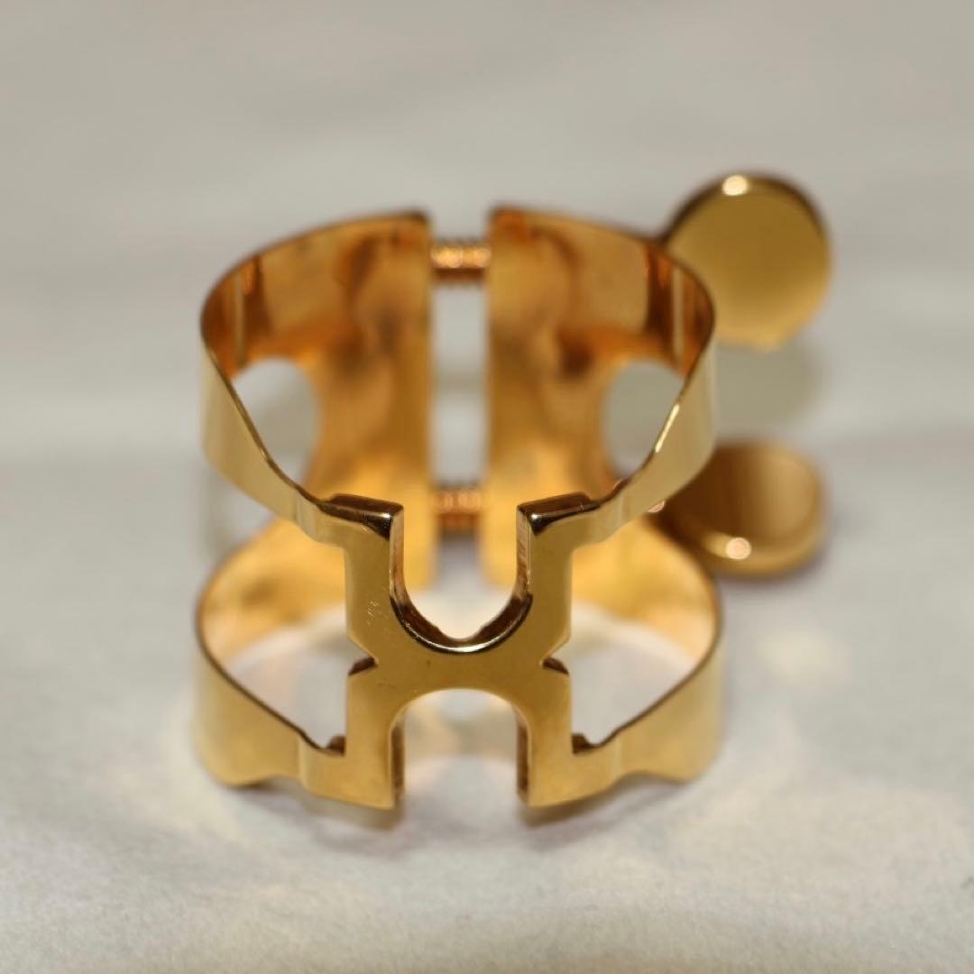 ハリソンハーツ　アルトサックスリガチャー　A3 GP ケース付き