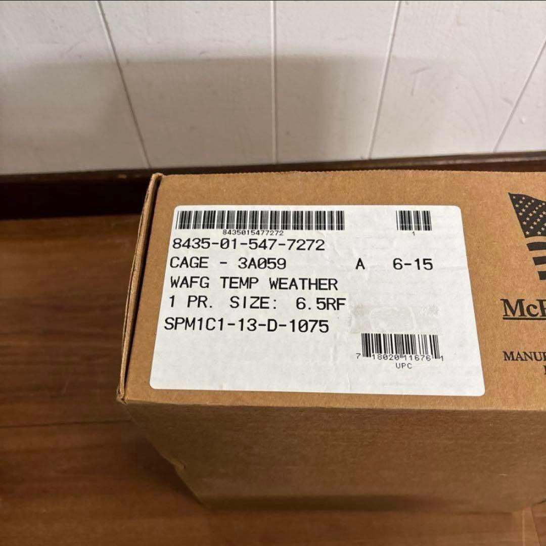 未使用品 米軍　実物　McRaefootwear GORE−TEX 24.5cm