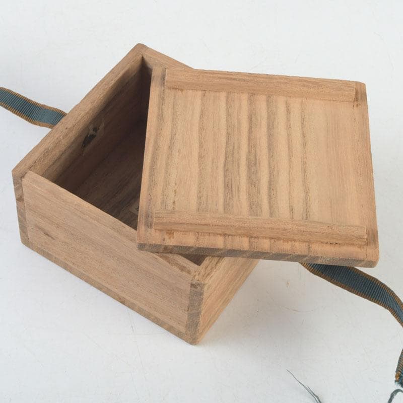 茶道具　安藤七宝焼　正倉院御物　双鳥文　香合　共布　共箱　V　9653