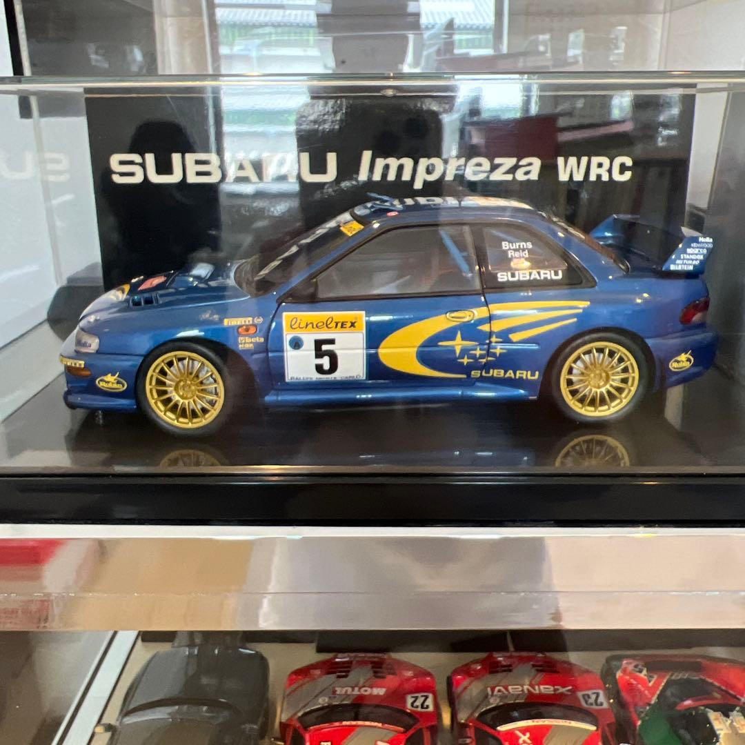 【期間限定値下げ12/7まで】 オートアート1/18 1999インプレッサWRC