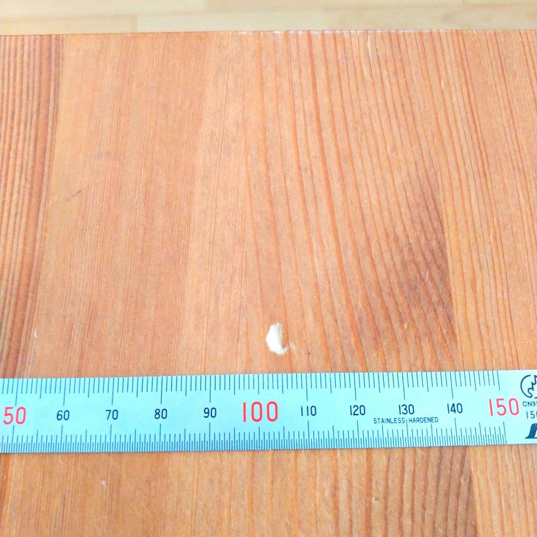 ナチュラルウッド ダイニングテーブル 約90cmx70cm×73.5cm