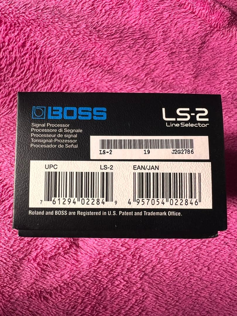 新品　未使用品　BOSS LS-2 Line Selector