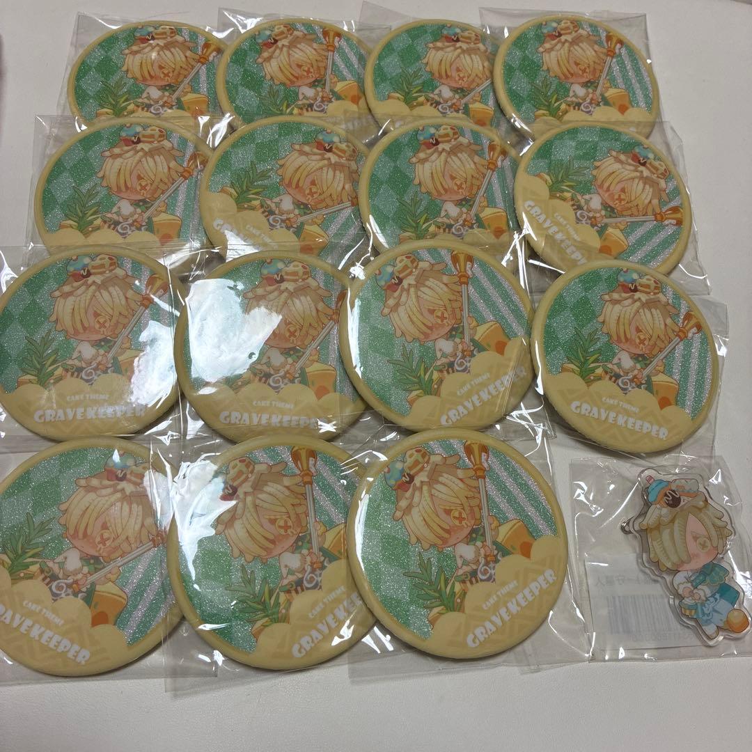 第五人格 ケーキテーマ 墓守 缶バッジ グッズ