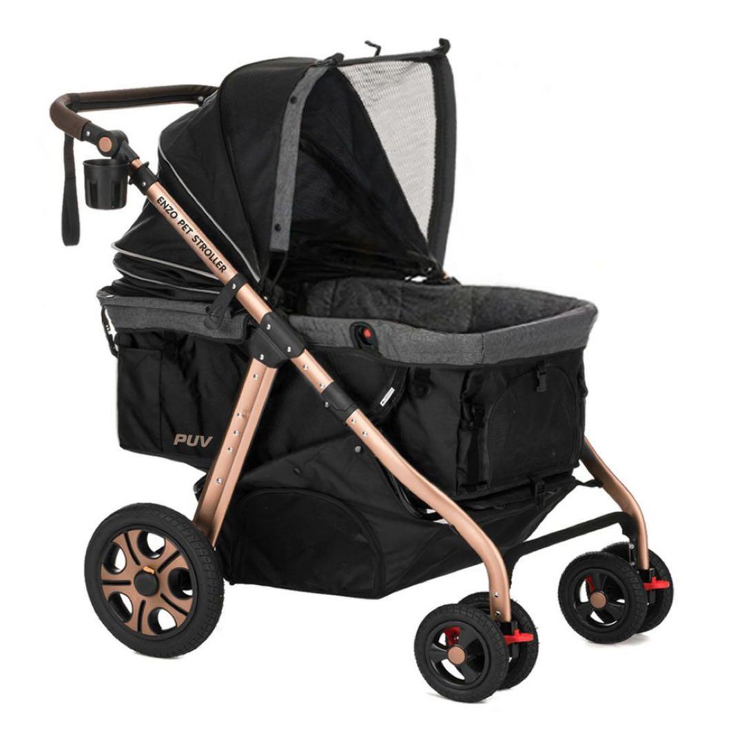 ENZO ペットカート　ペットストローラー　犬用カート　大型犬　中型犬　多頭