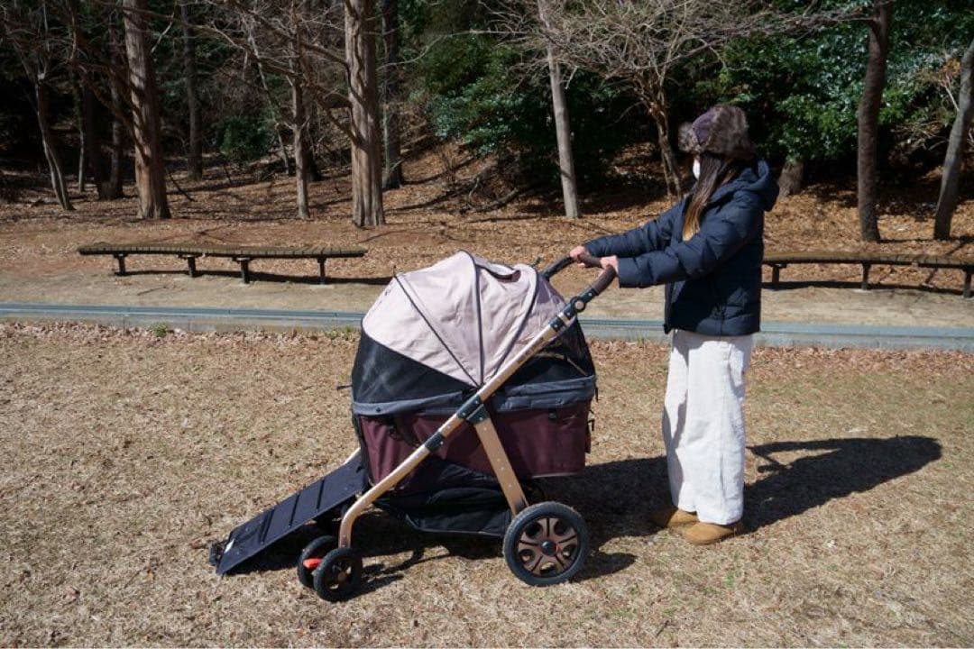 ENZO ペットカート　ペットストローラー　犬用カート　大型犬　中型犬　多頭