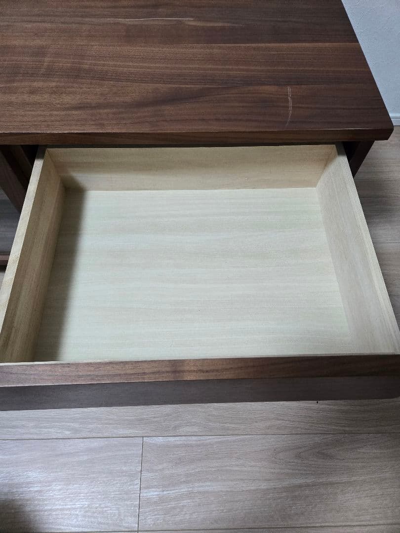 無印良品　テレビ台(AVラック)・幅110cm・ウォールナット材