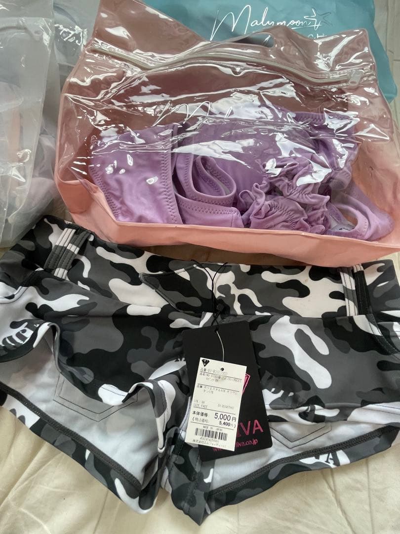 マリームーン 競泳水着5着 ビキニ3着 まとめ売り セット Malymoon