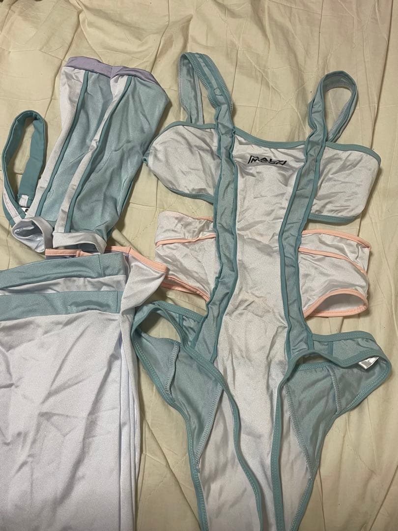 マリームーン 競泳水着5着 ビキニ3着 まとめ売り セット Malymoon