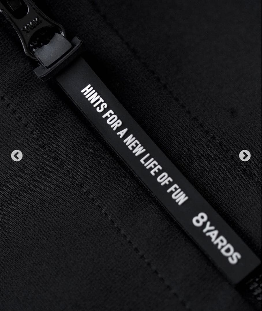 8 YARDS Women’s BIG HOODIE ZERO M 完売品