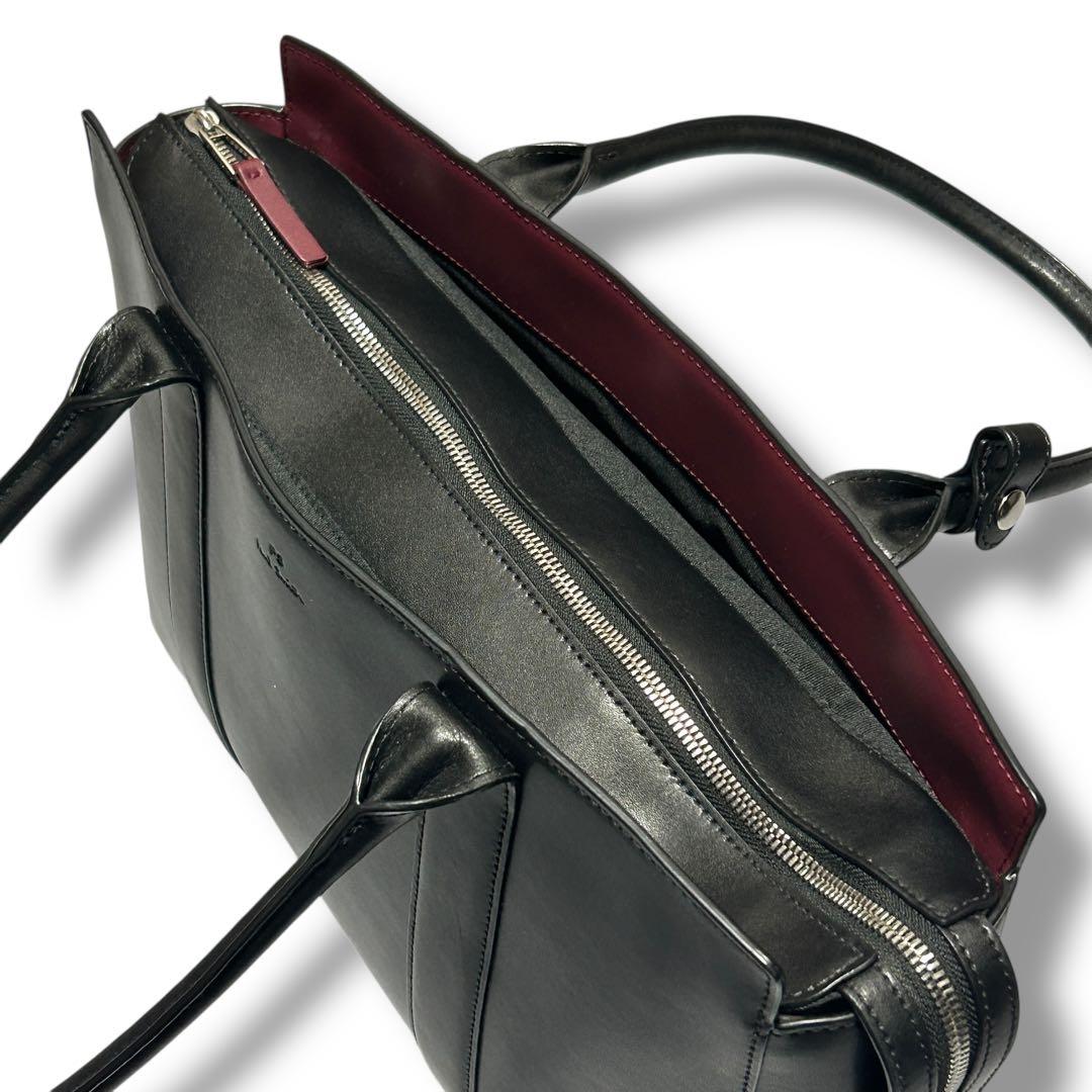 未使用級【P.S PaulSmith】 ビジネス トートバッグ エブリデイ 本革