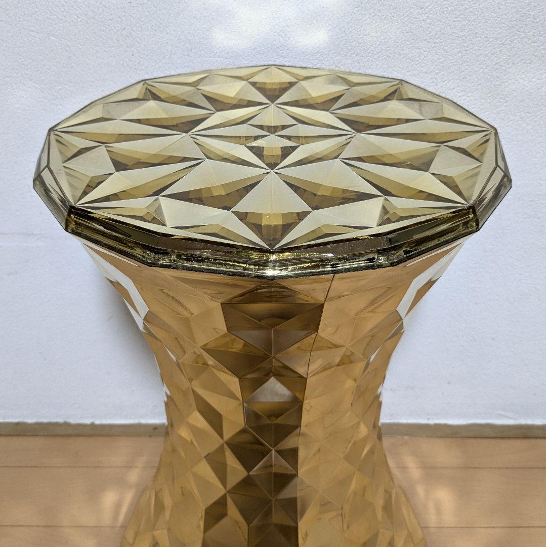Kartell STONE カルテル ストーン スツール ゴールド ②