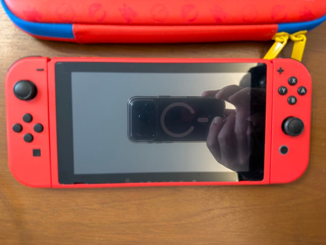 【美品】Nintendo Switch 本体 マリオレッド　限定カラー