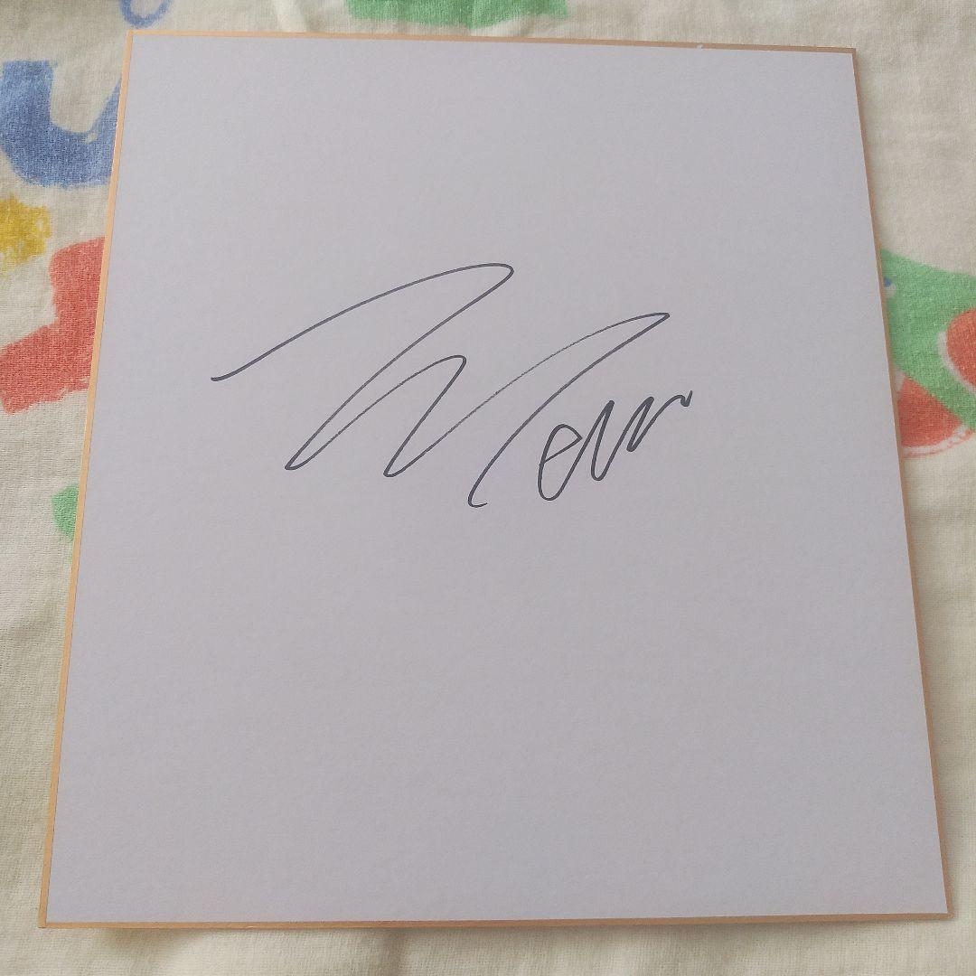 元F1ドライバー　　フェリペ・マッサ選手　直筆サイン色紙