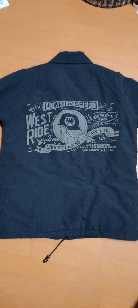WEST RIDE フリースライニングジャケット ネイビー
