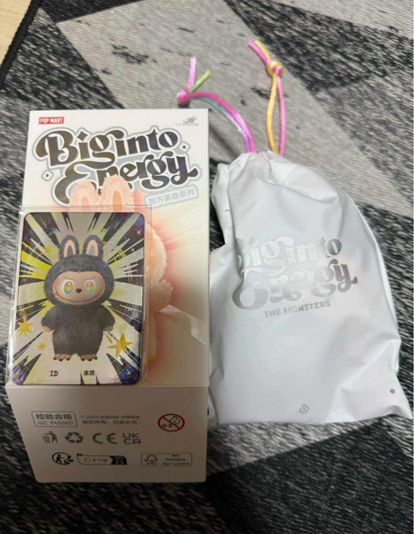 ラブブ POP MART ビッグイントゥエナジー シークレット ぬいぐるみ