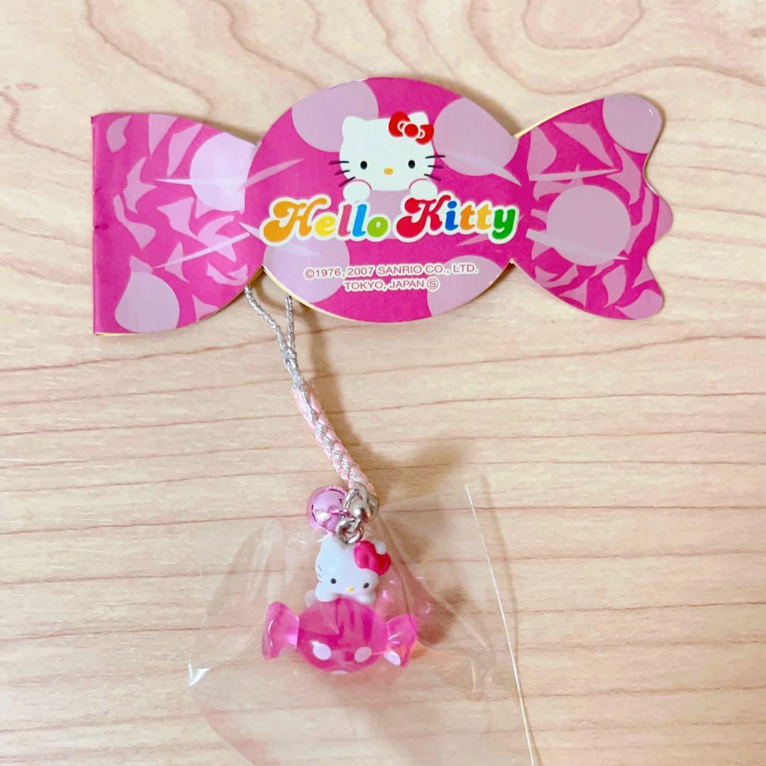 【激レア】スイーツKT キャンディ キティ 根付け ストラップ サンリオ ご当地