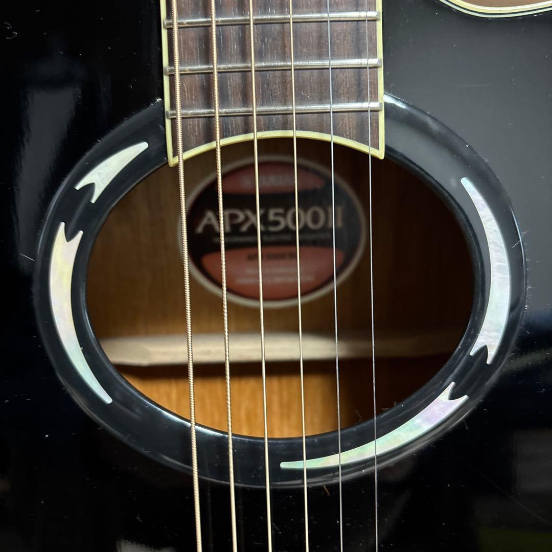【美品】YAMAHA APX500 Ⅱ BL エレアコ（ソフトケース付き）