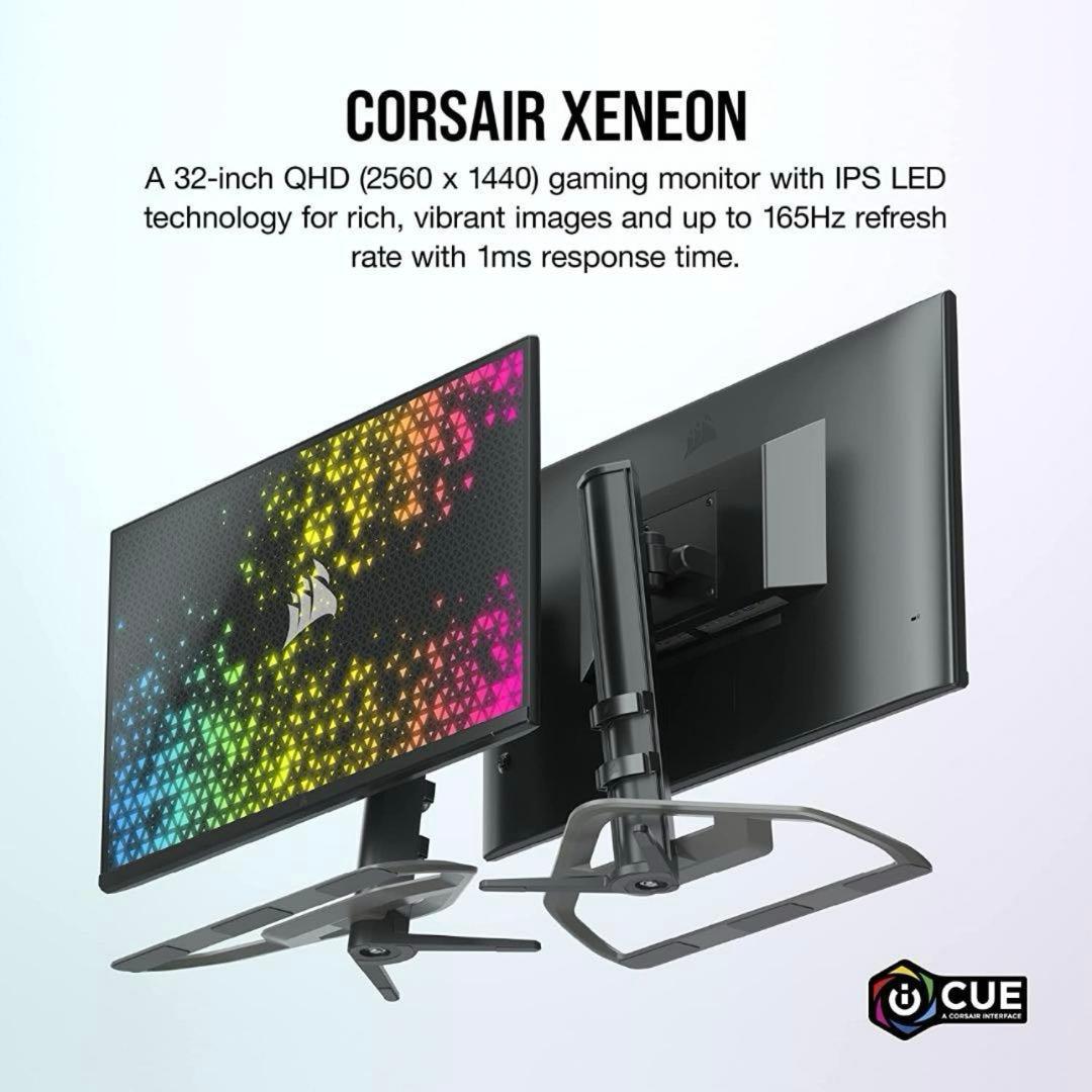 24万円購入 CORSAIR XENEON 32QHD165 ゲーミングモニター