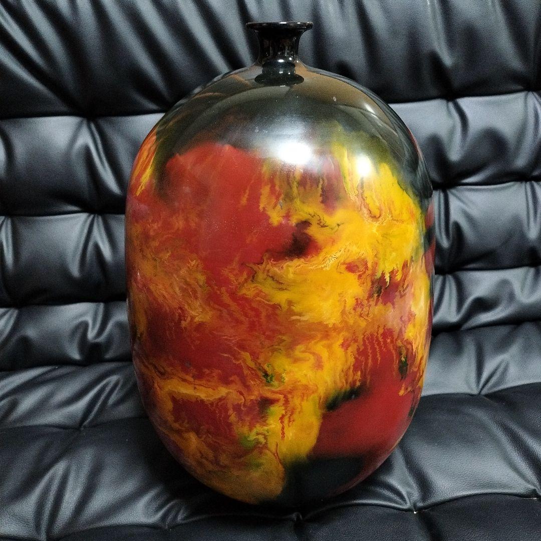 九谷焼 佐野慧成 壺 骨董 アンティーク