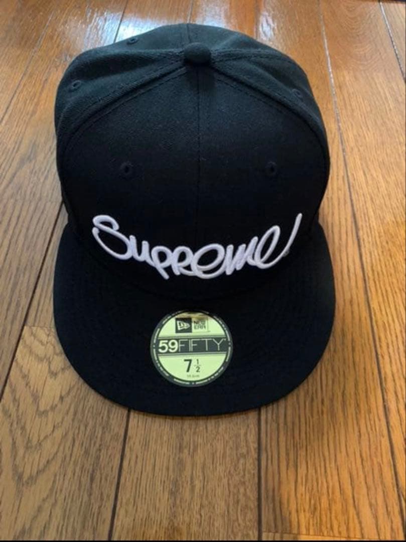 Nakapi　Supreme ブラック キャップ 7 1/2