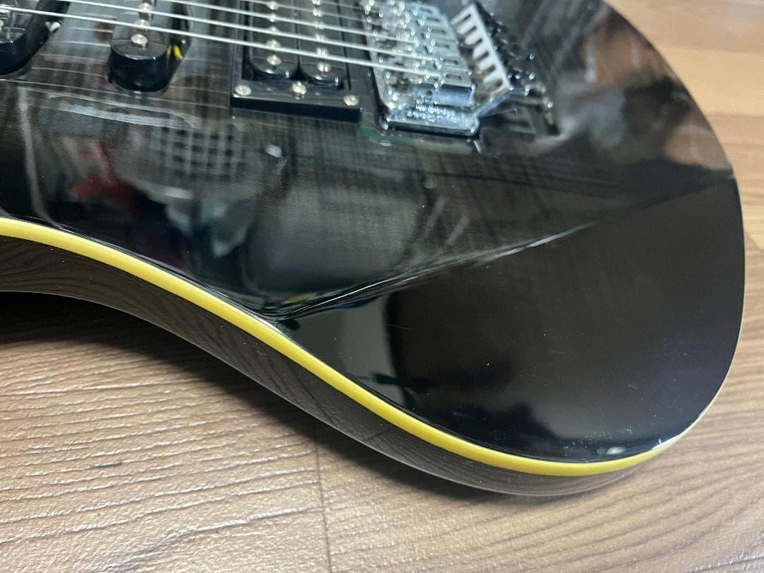 s*n様 Washburn RX25 虎目　シースルーブラック　Floyd Ro