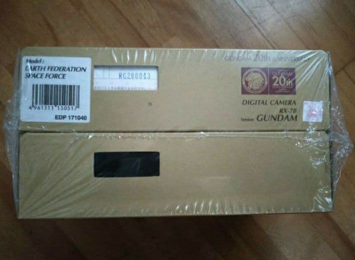 激レア【未開封】ガンダム20th Anniversary 限定1000台デジカメ