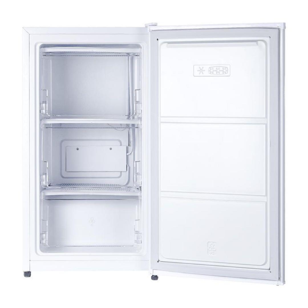 【新品】冷凍庫 60L スリム 小型 省エネ 大容量 サブ冷凍庫