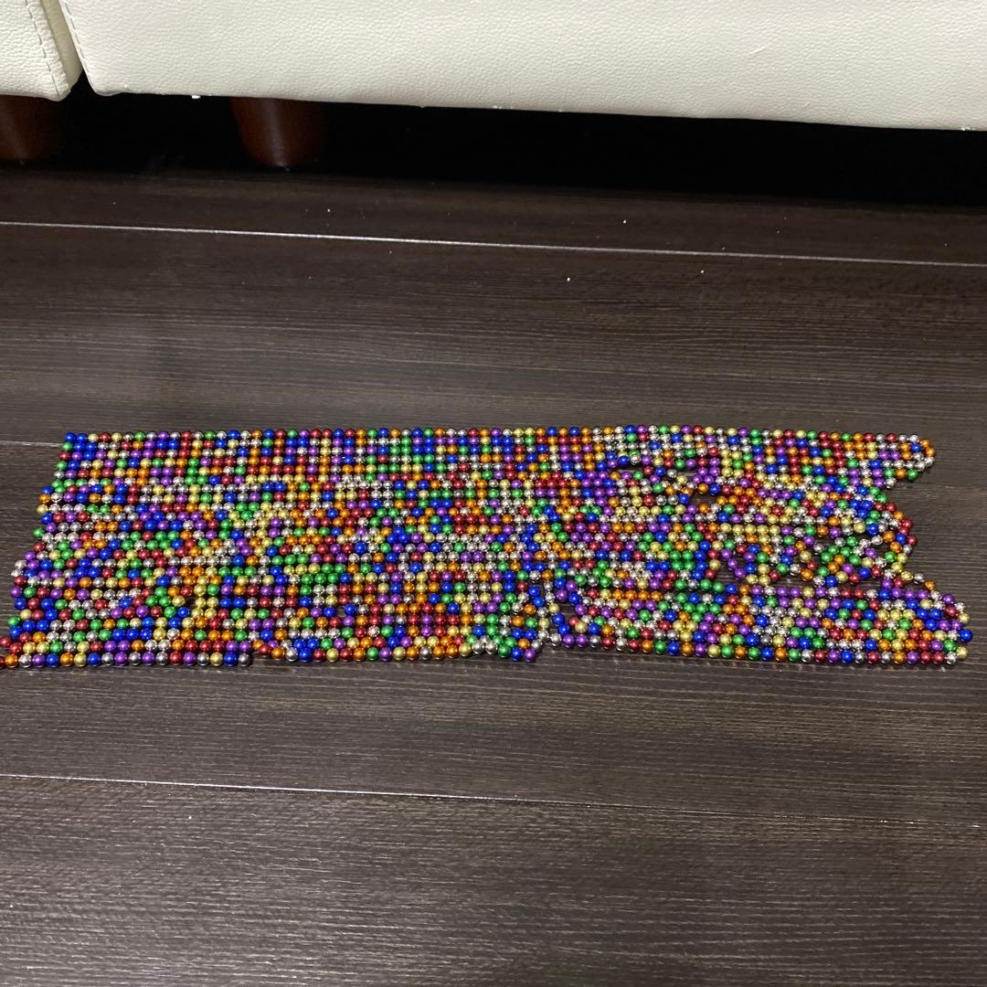 マグネットボール 5mm 約994個 立体パズル 強力磁石 脳開発パズル