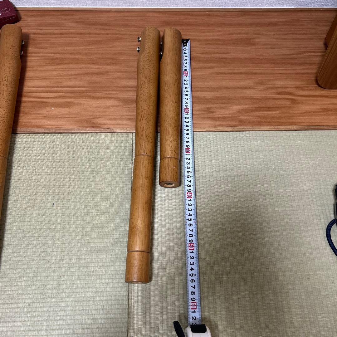 4段階で高さが変えられる 高さ調整こたつテーブル 長方形(80×135cm)