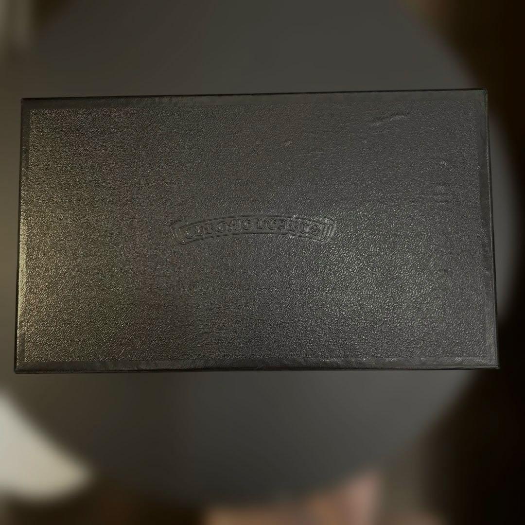 【美品】CHROME HEARTS クロムハーツ ニット帽 刺繍ロゴ ブラック