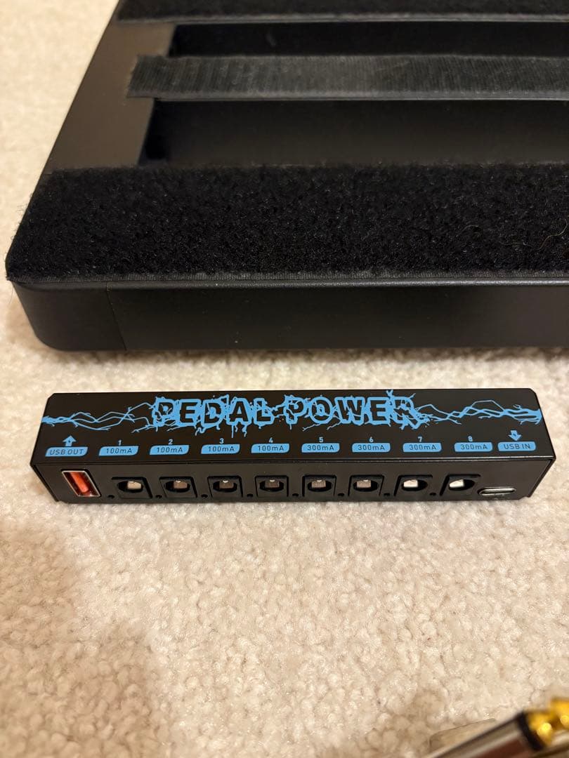 エフェクター　ペダルボード　パッチケーブル大量まとめ