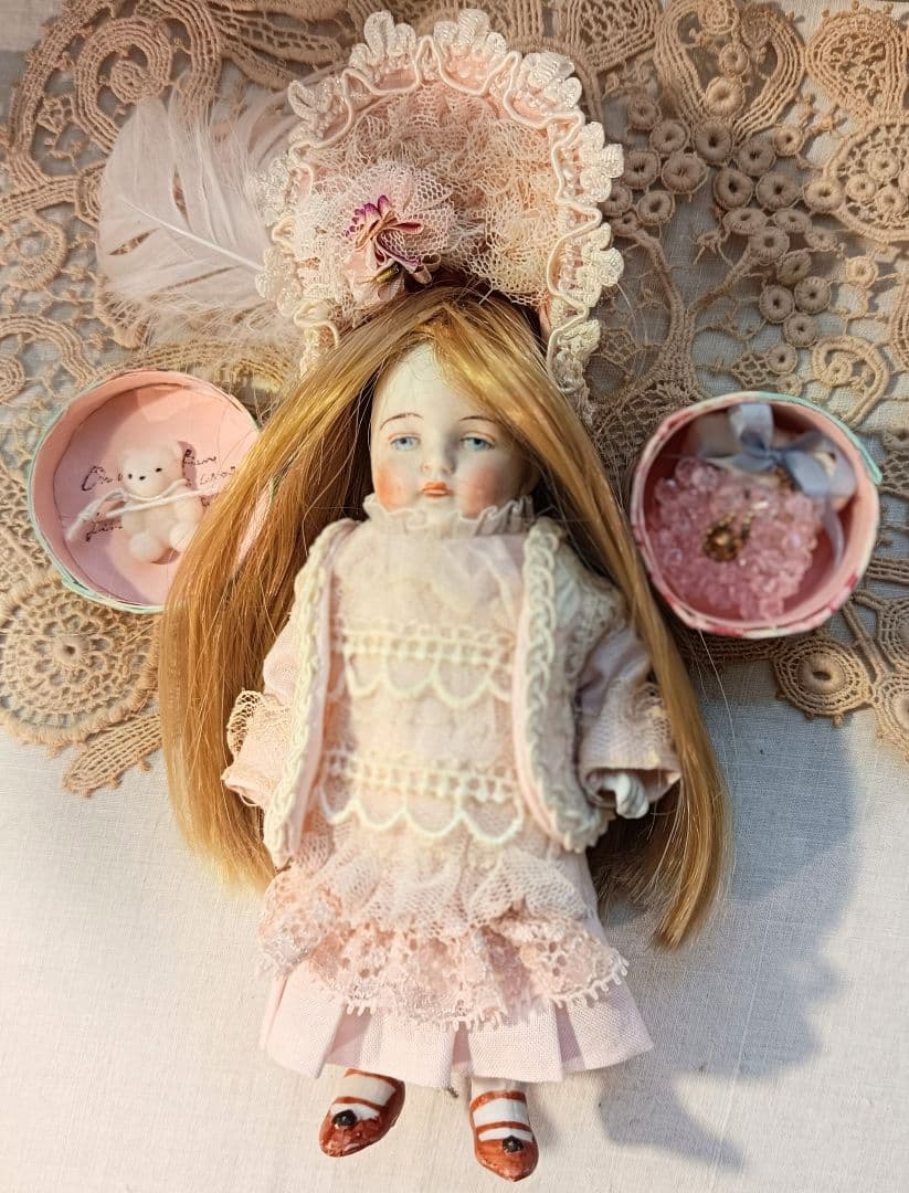 お衣装セット　Handmade　ミニョネット　ビスクドール　着せかえ