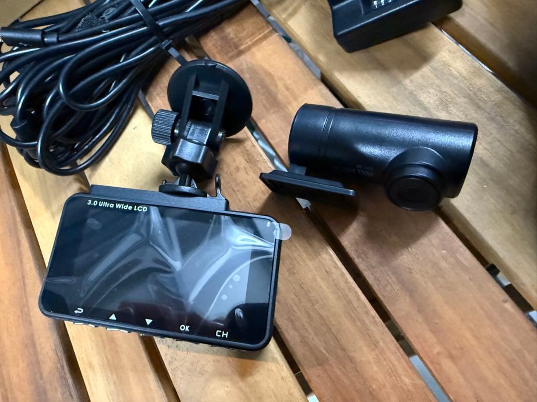 前後　ドライブレコーダー MIRUMO eye 車載カメラ