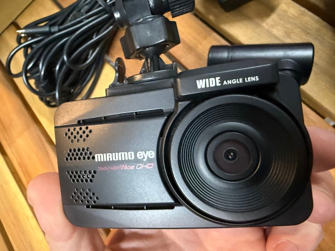 前後　ドライブレコーダー MIRUMO eye 車載カメラ
