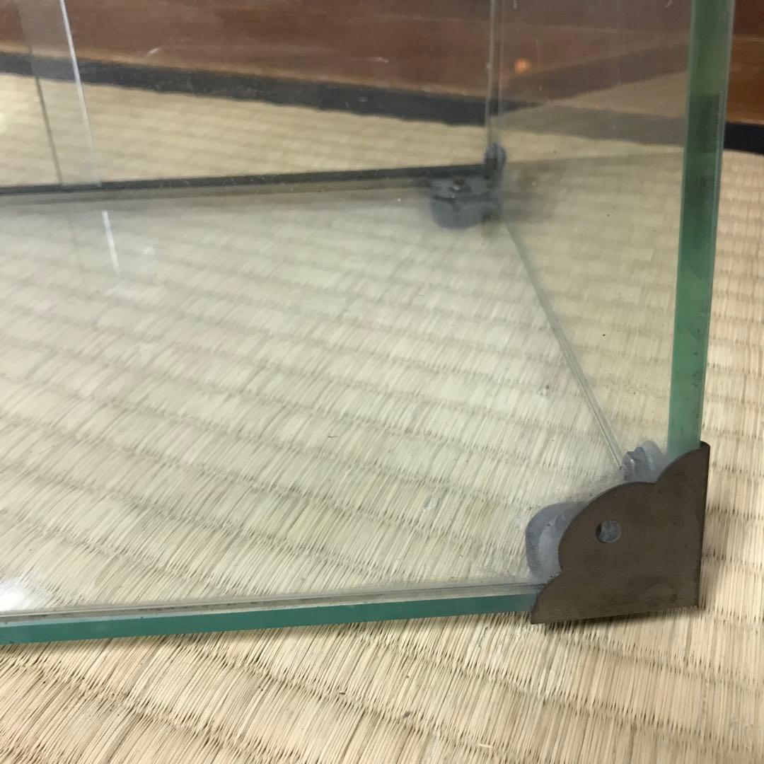 昭和レトロ　卓上　ガラスショーケース　アンティーク