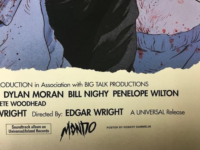 額装品/Mondo ショーンオブザデッド 限定325枚/ポスター/インテリア