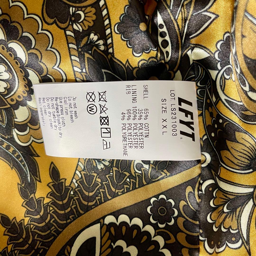 ジャケット・アウター LFYT PAISLEY LINED DERBY JACKET LS231003