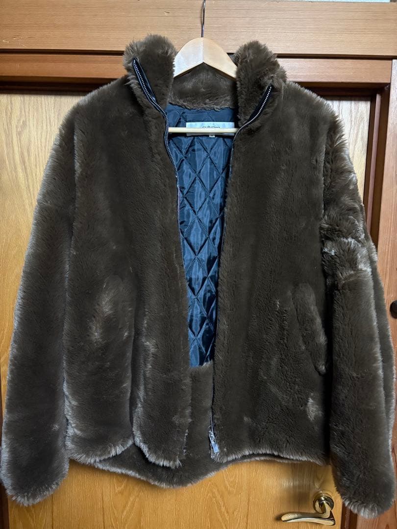 Sulvam フェイクファーブルゾン