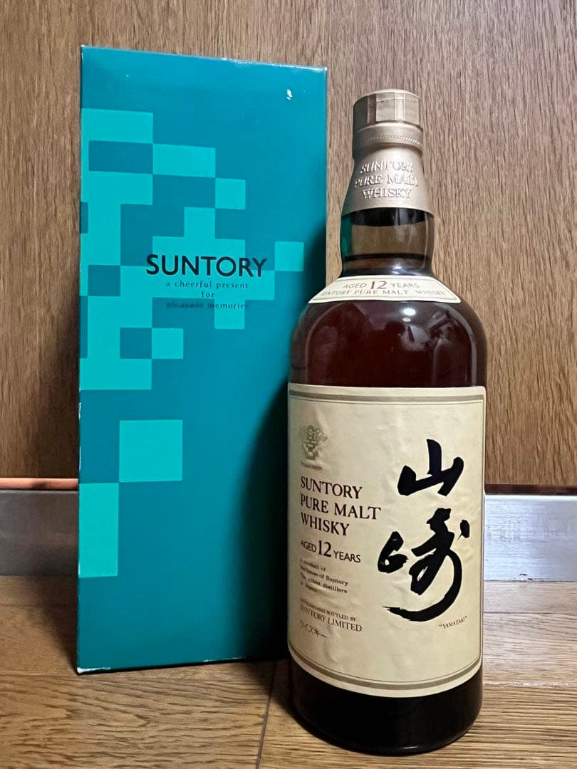 サントリー ピュアモルトウイスキー 山崎12年 PURE MOLT whisky