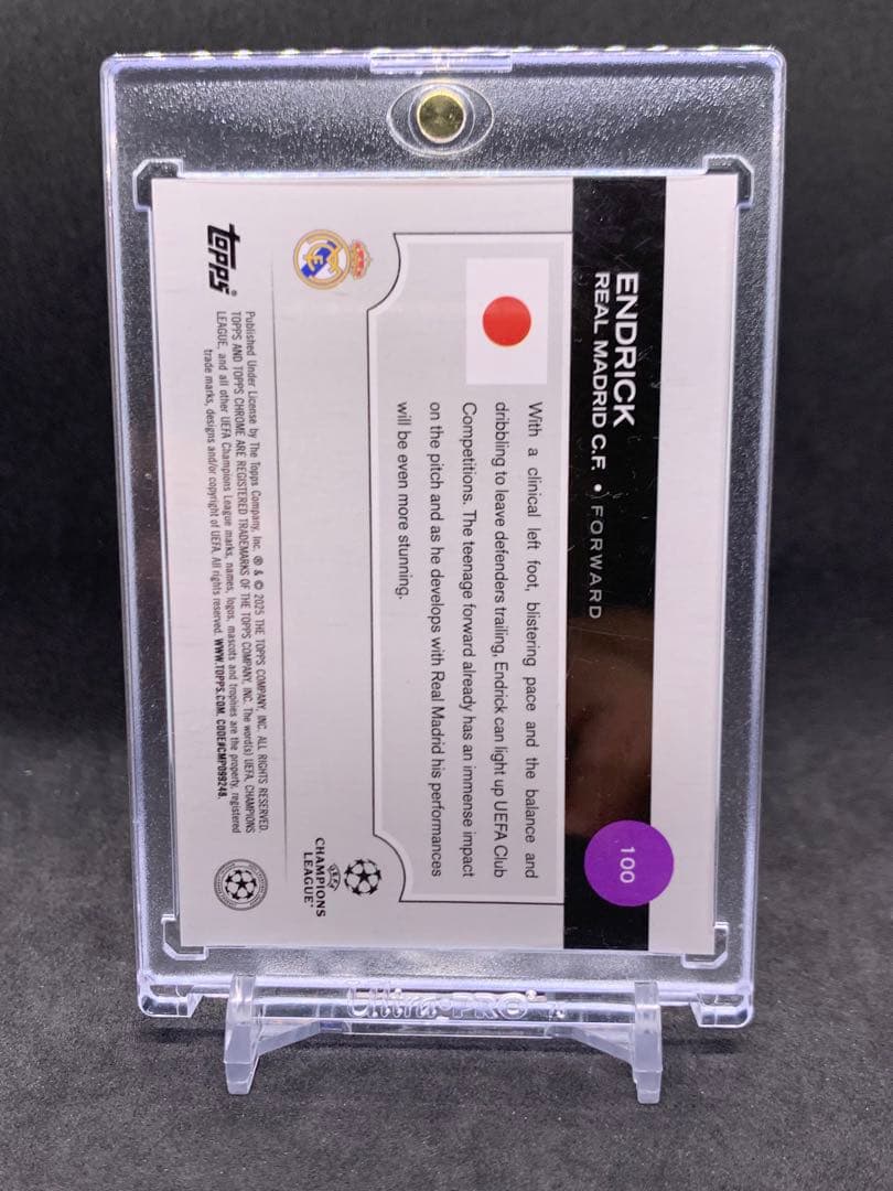 ENDRICK RCカード レアル・マドリード　5シリ