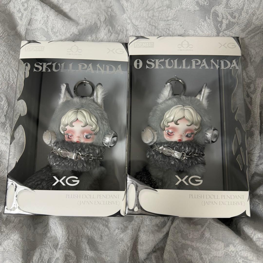 【24時間以内配送】ポップマート スカルパンダ 2点セット XGコラボ