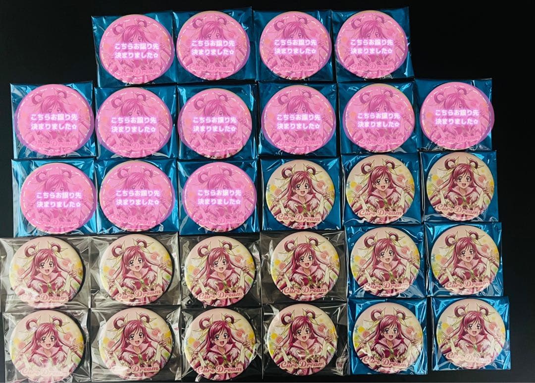 全プリキュア展 缶バッジ キュアドリーム 夢原のぞみ プリキュア展 プ展