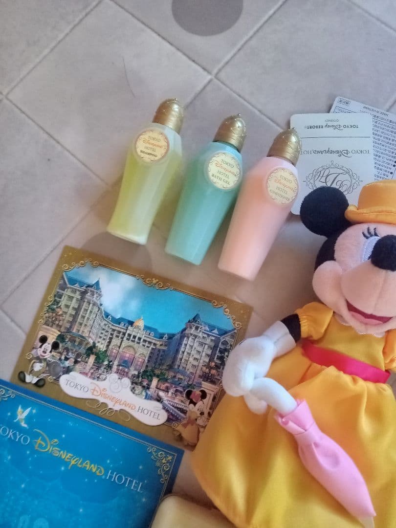 東京ディズニーランドホテル限定 ミッキー＆ミニーちゃん♡ぬいぐるみバッジ