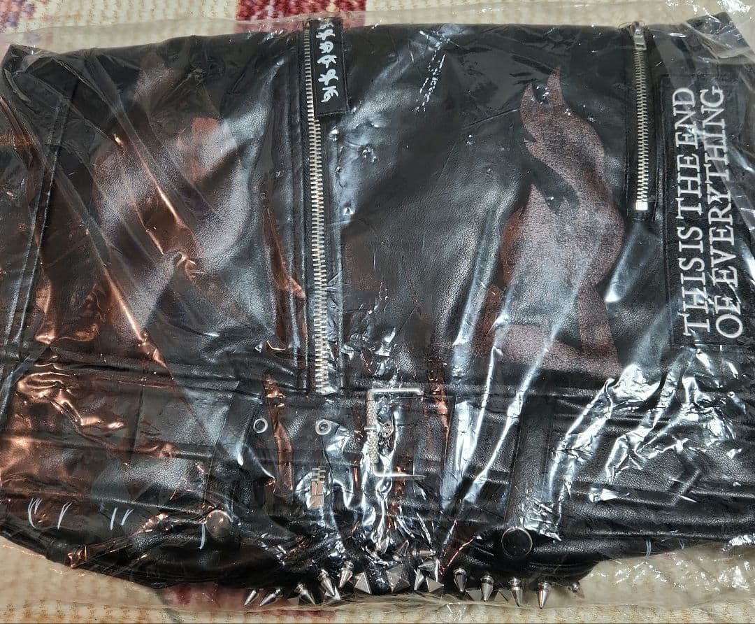 【大幅値下げ】bring me the horizon 海外 革ジャケット XL