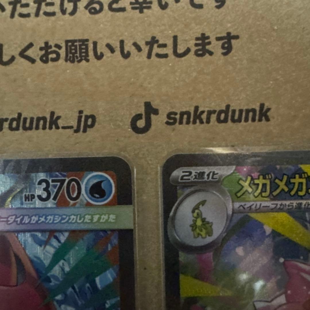 メガエンブオーEX・オーダイルEX・メガニウムEX 3枚セット