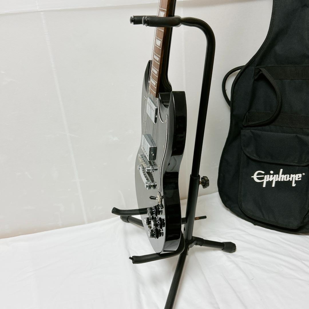 美品 Epiphone エピフォン SG Standard ブラック 黒 ケース
