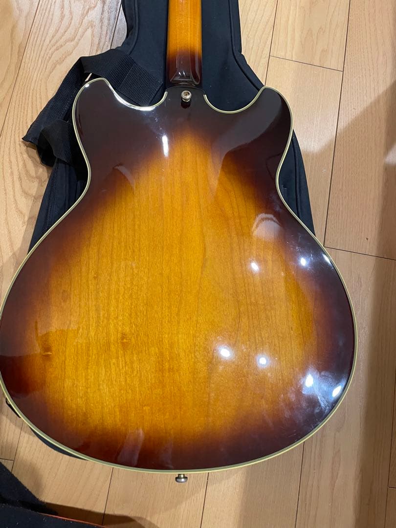 ibanez AS120 希少個体　純正ギグバッグ付属　アイバニーズ